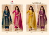 Mehar Vol 11 Naari Muslin Jacquard Wholesale Dress Material Suppliers In Mumbai
